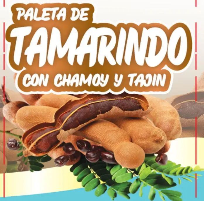 Paleta Tamarindo chamoy y tajin